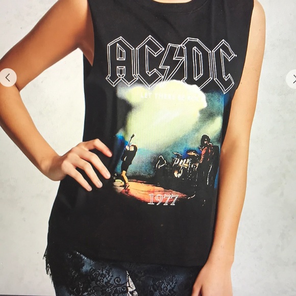 ac dc shirt forever 21
